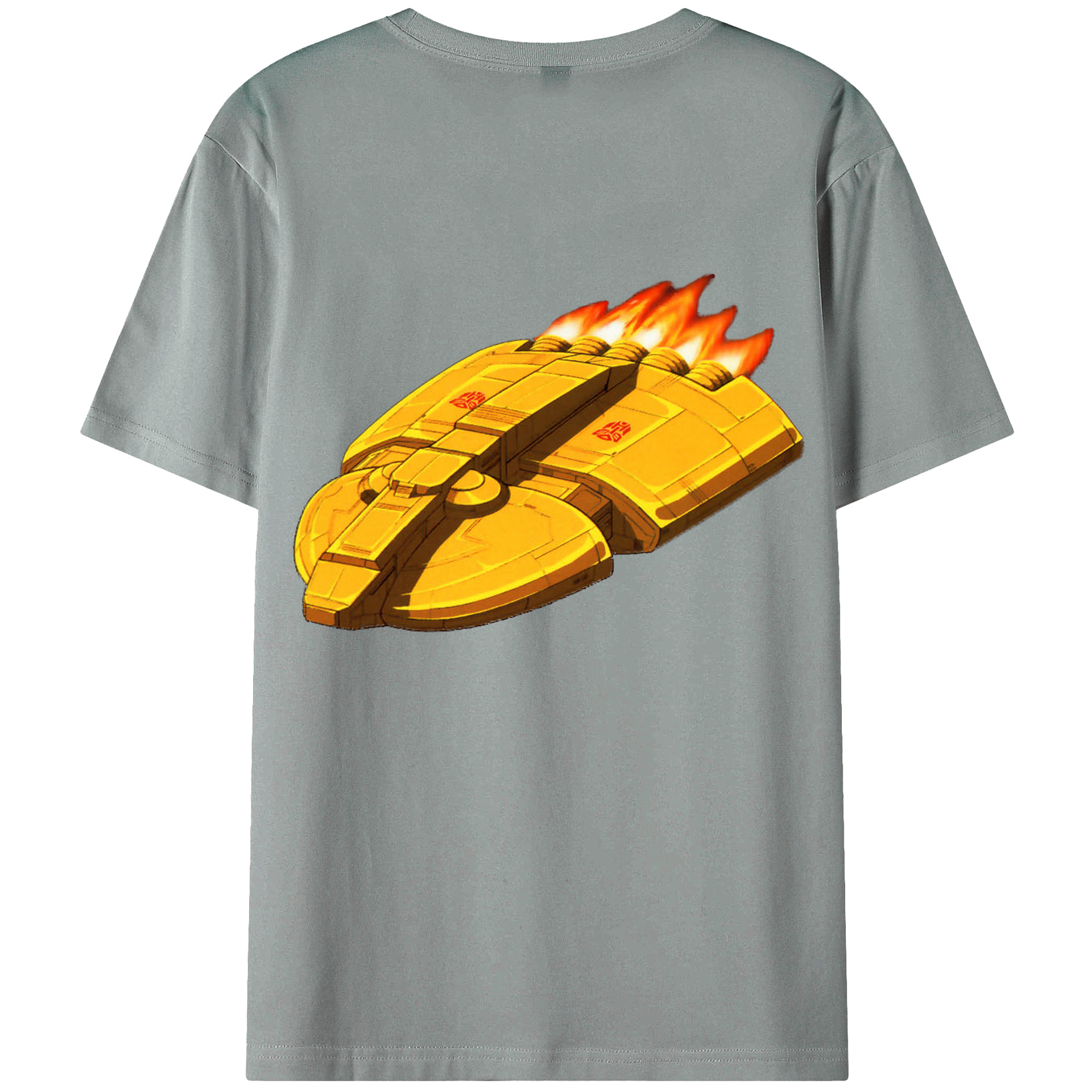 （画像用）  綿100％ メンズ半袖Tシャツ（バックプリント） 通気性